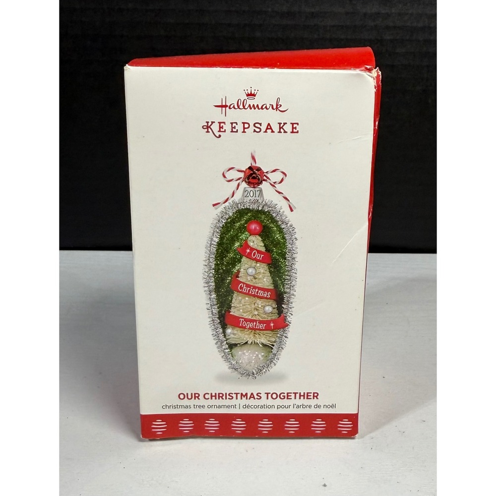 Hallmark 2017 Keepsake Ornament Our Christmas Together Vintage Festive Decor